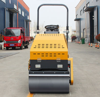 Static Linear Load of 45N/cm 1t Double Drum Road Roller for Smooth Road Construction