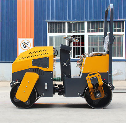 Static Linear Load of 45N/cm 1t Double Drum Road Roller for Smooth Road Construction
