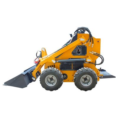 420 Wheel Skid Steer Loader with 4 in 1 Bucket Customer's Requirement and Affordable