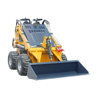 420 Wheel Skid Steer Loader with 4 in 1 Bucket Customer's Requirement and Affordable