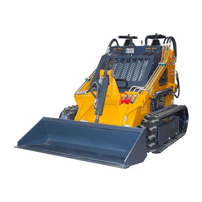 420 Wheel Skid Steer Loader with 4 in 1 Bucket Customer's Requirement and Affordable