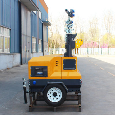 CE ISO Standard Led Electric Light Tower/Stack Light/Light Tower with 40000 Hours Working Time