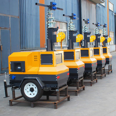 CE ISO Standard Led Electric Light Tower/Stack Light/Light Tower with 40000 Hours Working Time
