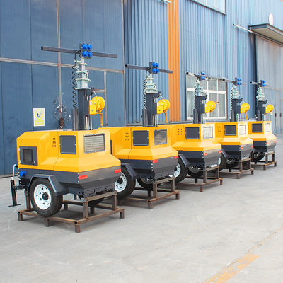 CE ISO Standard Led Electric Light Tower/Stack Light/Light Tower with 40000 Hours Working Time