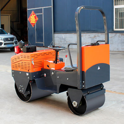 High Power 8HP 1Ton Ride-on Mini Vibratory Roller for Small Size Road Construction