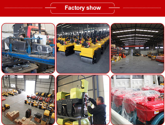 530mm Double Drum Vibratory Road Roller for Construction Machinery Compactor