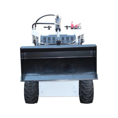 Versatile Mini Skid Steer Loader with Attachments and 0-6 km/h Working Speed