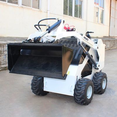 Versatile Mini Skid Steer Loader with Attachments and 0-6 km/h Working Speed