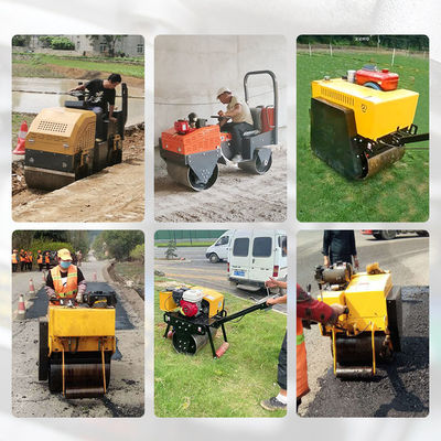 600mm Compaction Width Handheld Soil Compactor Machine with 2.5L Fuel Tank Capacity
