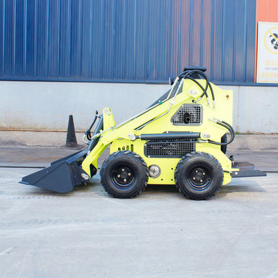 375KG HQ Hydraulic Cylinder Diesel Tracked Loader Skid Steer Front End Loader With Track