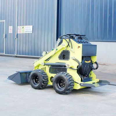 375KG HQ Hydraulic Cylinder Diesel Tracked Loader Skid Steer Front End Loader With Track