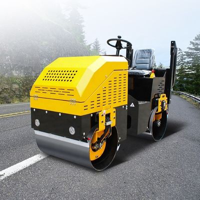Road Construction Euipments YL800 Full Hydraulic 1.2 Ton Drum Diameter 530mm Roller