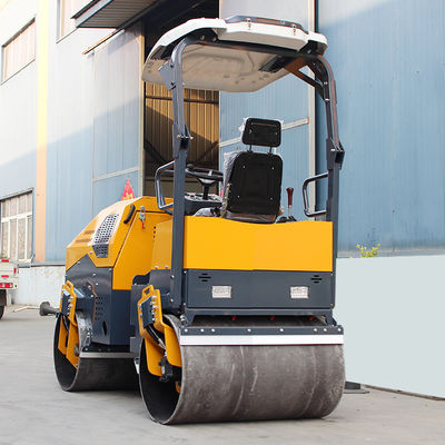 700mm Drum Diameter HQ-YL1200 3 Ton Mini Asphalt Roller for Road Surface Reparation