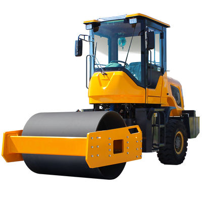 HQ-YL4000 4 Ton Asphalt Road Roller Compactor Machine with 80KN Hydraulic Vibration