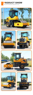HQ-YL4000 4 Ton Asphalt Road Roller Compactor Machine with 80KN Hydraulic Vibration