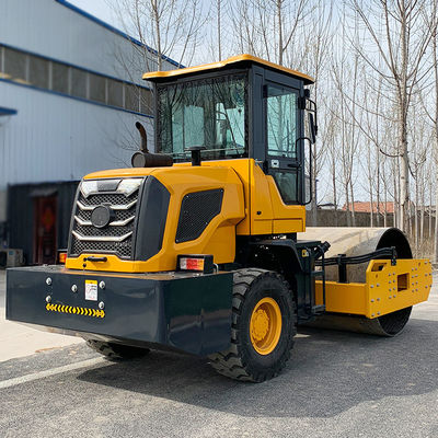 88 kw YUNNEI Engine HQ-YL8000 8 Ton Vibratory Road Roller for Asphalt Construction