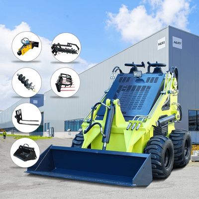 EPA Diesel Gasoline Mini Skid Steer Loader With 950 kg Machine Weight And Stratton Engine