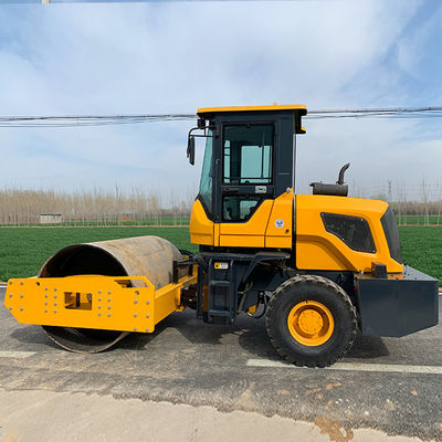 Double Drum Ride-On Road Roller with 1100mm Drum Diameter YUNNEI Engine and Affordable