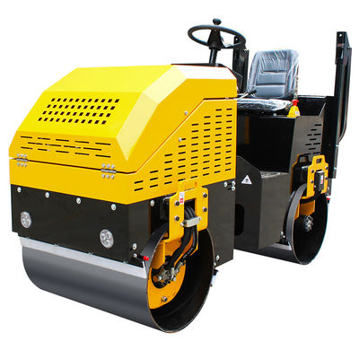 Road Machine 2000kg 3000kg 2ton 3ton Mechanical Articulated Road Roller With Double Drum