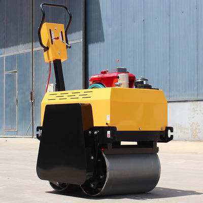 500kg Mini Asphalt Vibratory Road Roller Compactor Machine for Walk Behind Double Drum