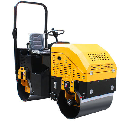 Mini Road Roller 1.5-2.0 Tons Small Vibratory Compactor Steel Wheel Diameter 530X800
