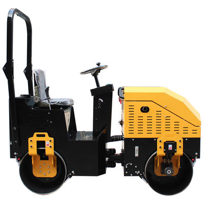 Mini Road Roller 1.5-2.0 Tons Small Vibratory Compactor Steel Wheel Diameter 530X800