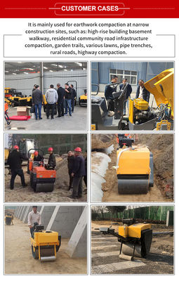 Small-Scale Construction Made Easy with 700 Type Road Roller and EPA Engine Model