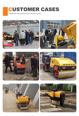 14t 16t 18t 20t Construction Work Vibratory Roller with 8L Fuel Consumption per Hour