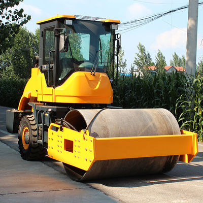 Industrial Compactor Machine For Road Construction With Continuously Variable Speed