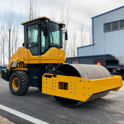 CHANGCHAI 6 Ton Self-Propelled Vibratory Road Roller with Continuously Variable Speed