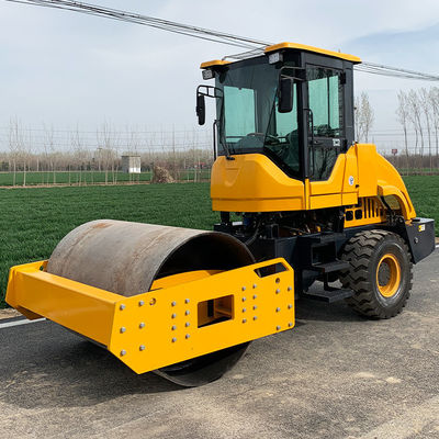 CHANGCHAI 6 Ton Self-Propelled Vibratory Road Roller with Continuously Variable Speed