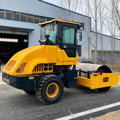 Ride On Vibratory Single Drum 6000 Kg Asphalt Ground Road Rollers For Asphalt Laying