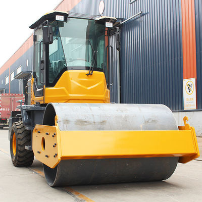 Ride On Vibratory Single Drum 6000 Kg Asphalt Ground Road Rollers For Asphalt Laying