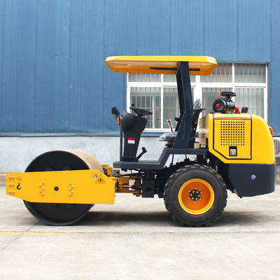 Continuously Variable Speed 2-6 Ton Pedestrian Mini Road Roller Compactor with Good