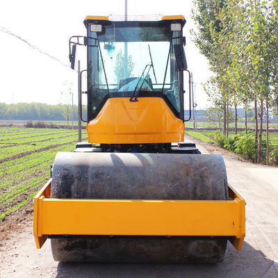 5 Ton 5000kg Vibratory Road Roller With Japan Engine For Small 3 Wheel Compaction