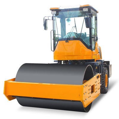 5000kg 6000kg Vibratory Road Roller with Double Drum and Exciting Force of 100KN