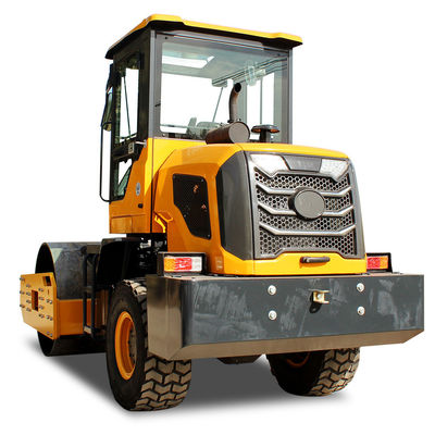 5000kg 6000kg Vibratory Road Roller with Double Drum and Exciting Force of 100KN