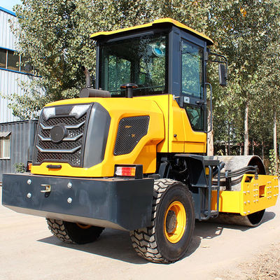 Travel Speed 2-12km/h CHANGCHAI 5 Ton Diesel Road Roller With Vibratory Function