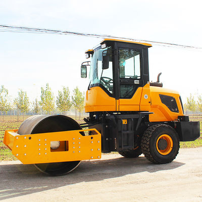 Travel Speed 2-12km/h CHANGCHAI 5 Ton Diesel Road Roller With Vibratory Function