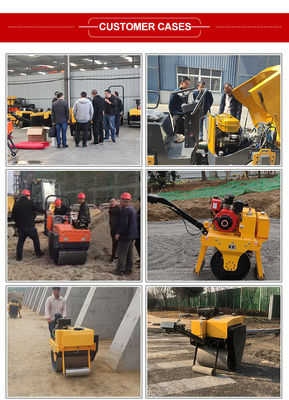 Road Compactor Single Drum 5 Ton 10 Ton 12 Ton 14 Ton 16 Ton Road Roller with 88W
