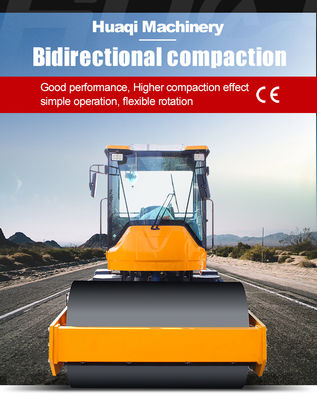 Road Compactor Single Drum 5 Ton 10 Ton 12 Ton 14 Ton 16 Ton Road Roller with 88W