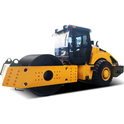30° Grade Ability 20 Ton Vibratory Road Roller Machine with 28/35Hz Vibration Frequency