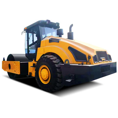 30° Grade Ability 20 Ton Vibratory Road Roller Machine with 28/35Hz Vibration Frequency