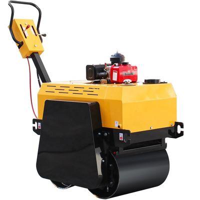 HONDA Powered 20KN Walk Behind Vibratory Mini Road Roller for Asphalt and Soil Pavement
