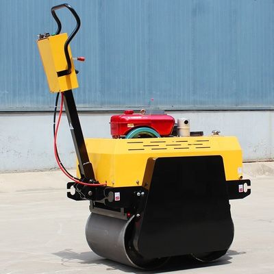 HONDA Powered 20KN Walk Behind Vibratory Mini Road Roller for Asphalt and Soil Pavement