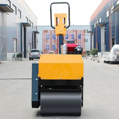 HONDA Powered 20KN Walk Behind Vibratory Mini Road Roller for Asphalt and Soil Pavement