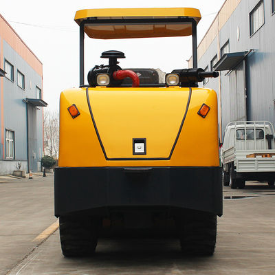 High Operating Efficiency Single Drum Roller Compactor Vibratory Soil Roller For Sales