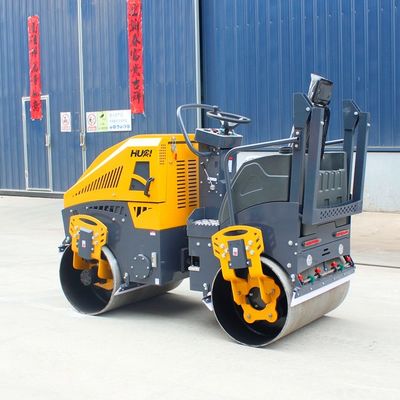 1 Ton 1.5T 1.6T 2T 2.5T Diesel EPA Mini Road Roller Compactor for Retail 2400*1150*1500mm