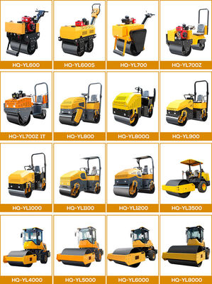 KYB Hydraulic Road Roller Compactor 1ton 4ton 6ton 8ton Vibration Single Double Drum
