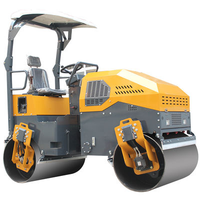 28.5 KW Vibratory Road Roller Compactor Double Vibration 3 Ton Asphalt Roller
